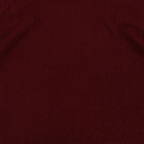 River Island Mens Red   Pullover Jumper Size M