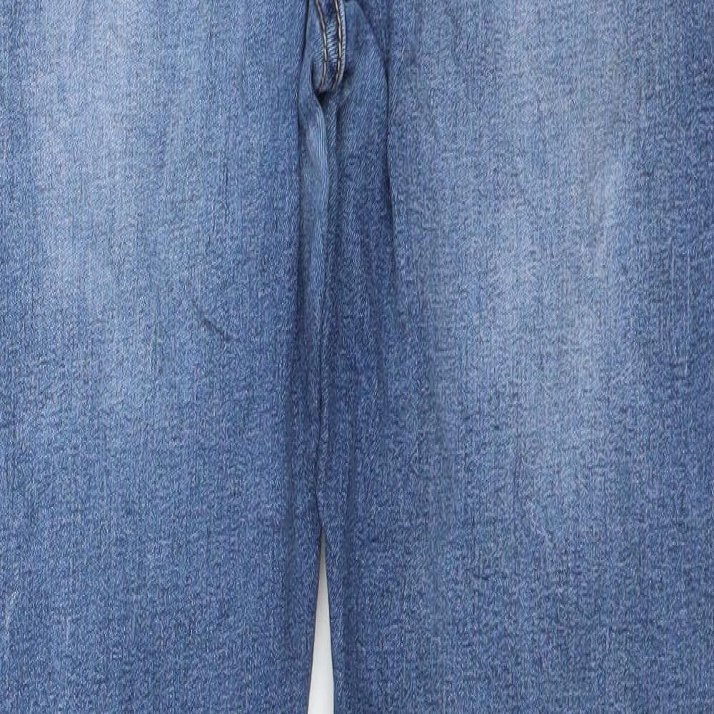 One Love Womens Blue  Denim Jegging Jeans Size L L28 in