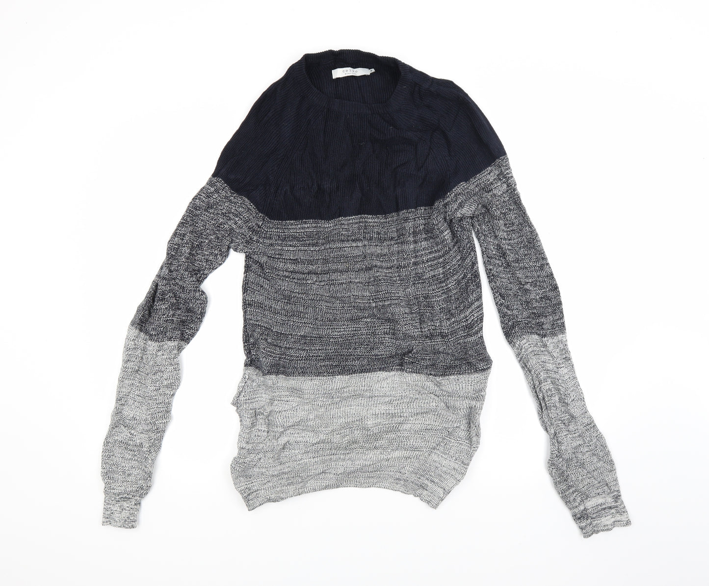 Celio Womens Grey  Knit Pullover Jumper Size M
