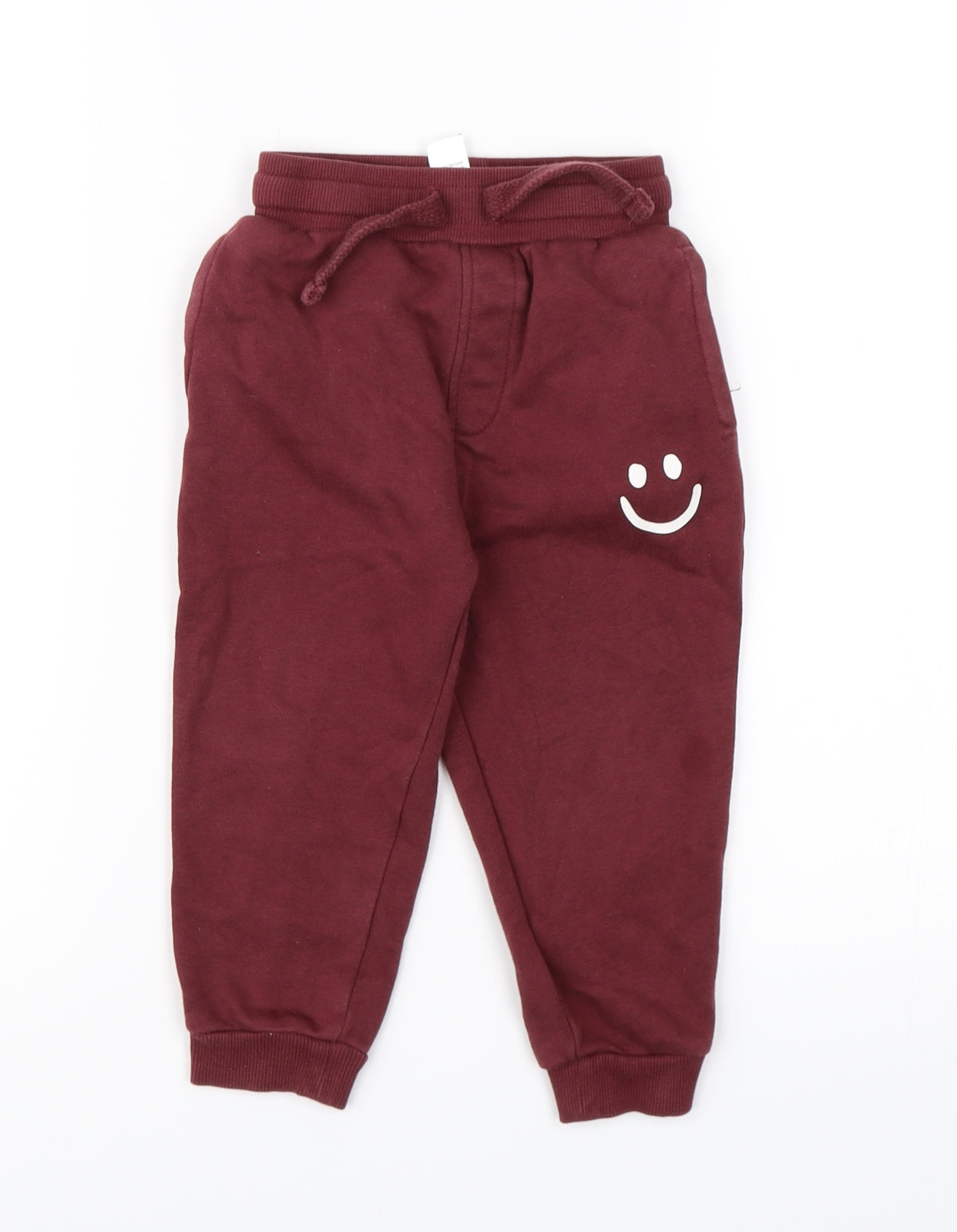 George Boys Brown  Jersey Jogger Trousers Size 18-24 Months