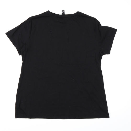 New Look Womens Black   Basic T-Shirt Size 12