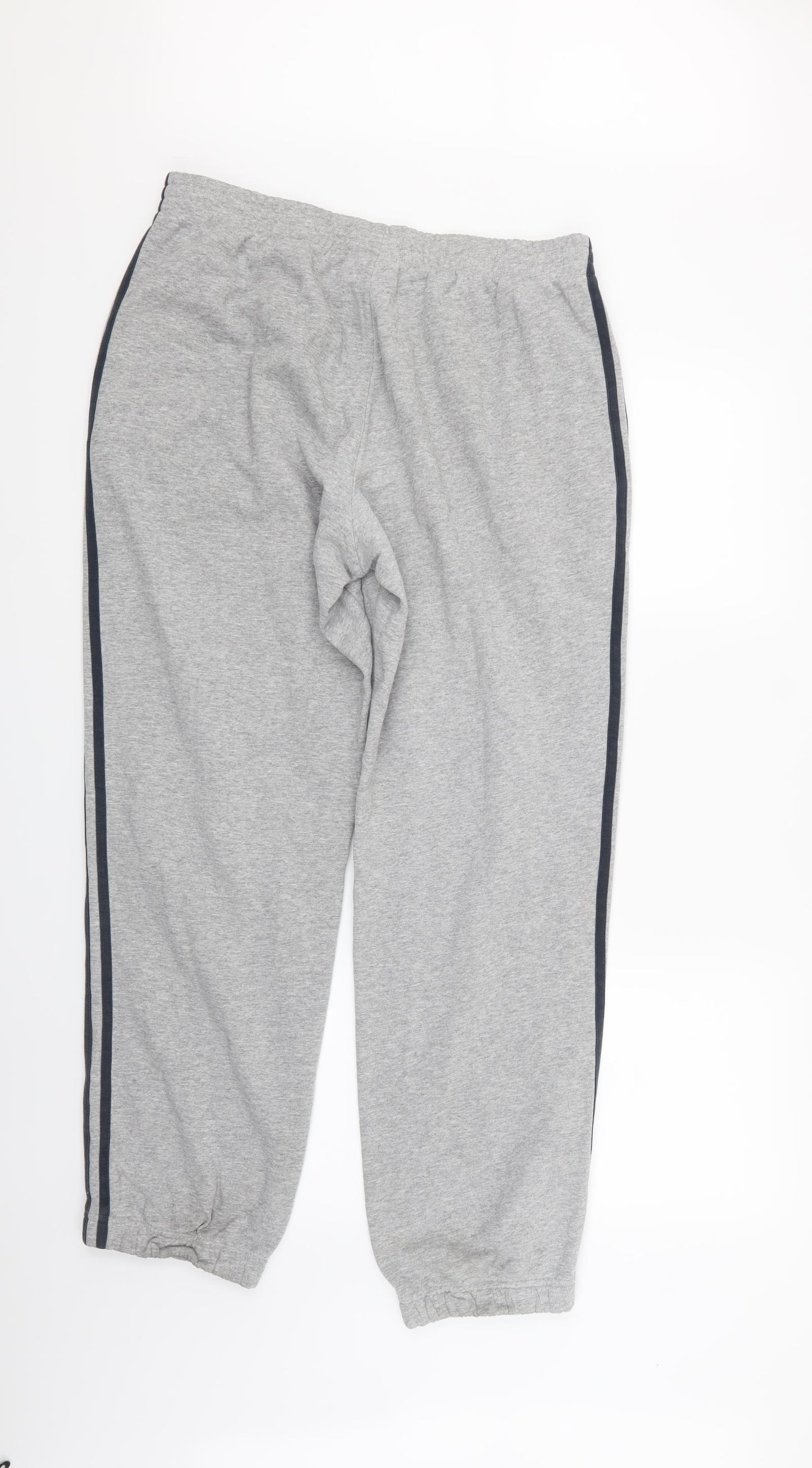 adiddas Mens Grey   Sweatpants Trousers Size L L31 in