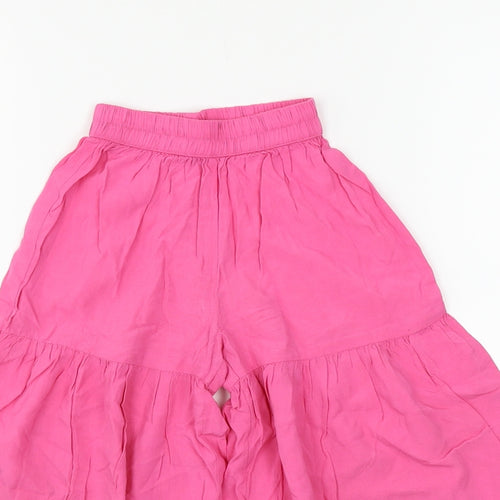 Preworn Girls Pink   Bloomer Trousers Size 2-3 Years