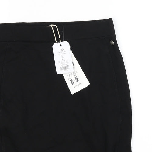 Garcia Womens Black  Denim A-Line Skirt Size XS
