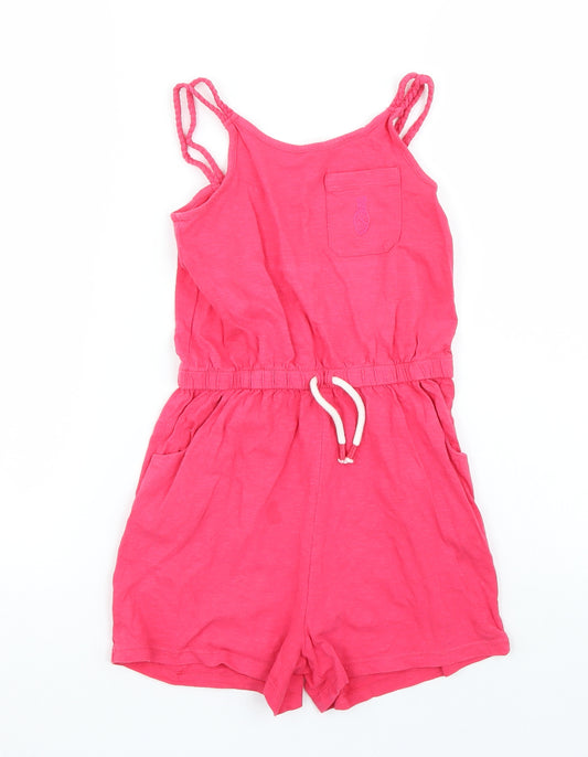 TU Girls Pink   Playsuit One-Piece Size 9 Years