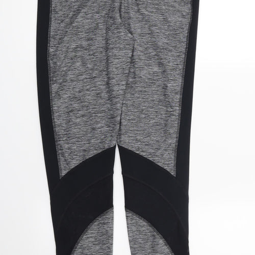 F&F Womens Grey   Capri Leggings Size M L27 in