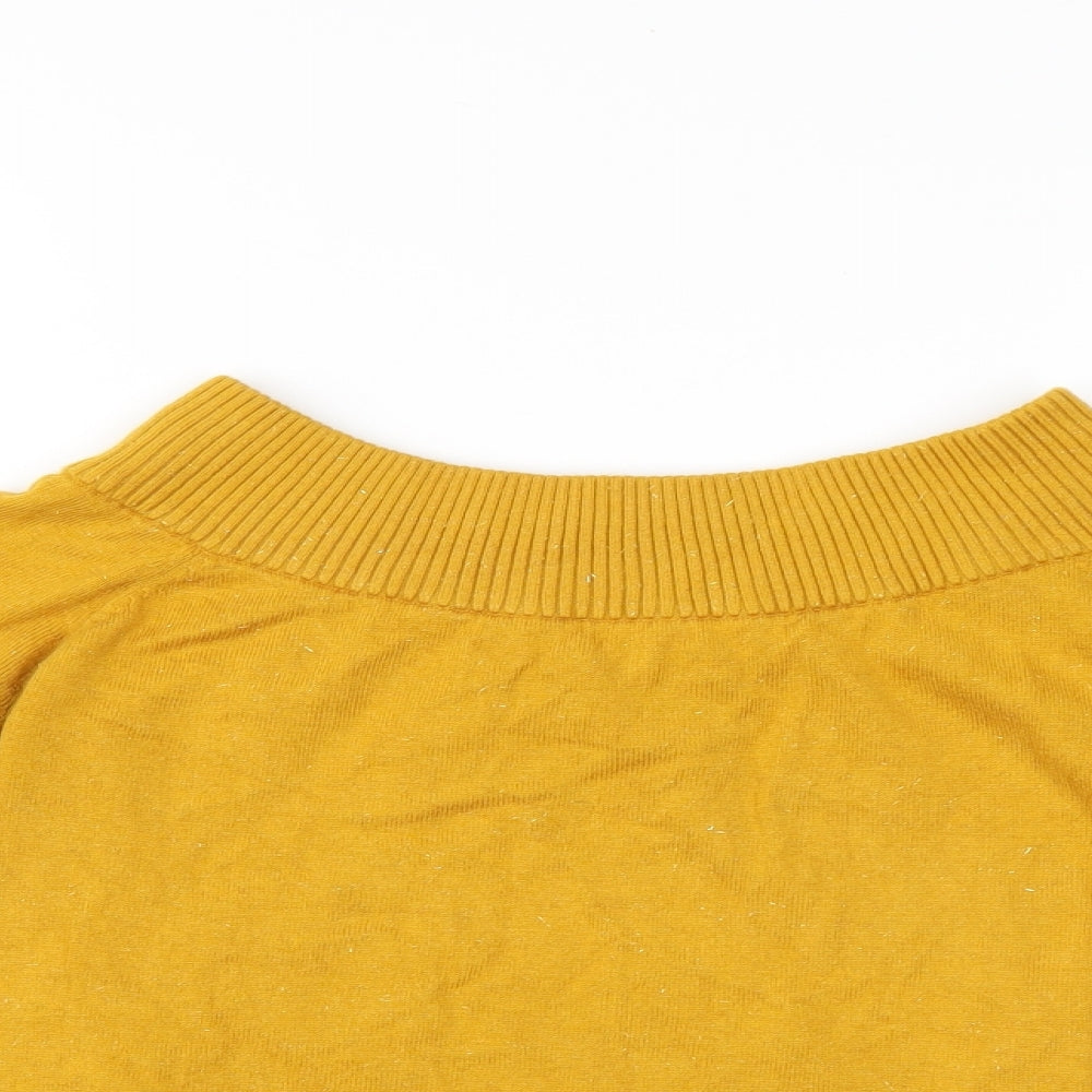 BiBA Womens Yellow   Pullover Jumper Size 8