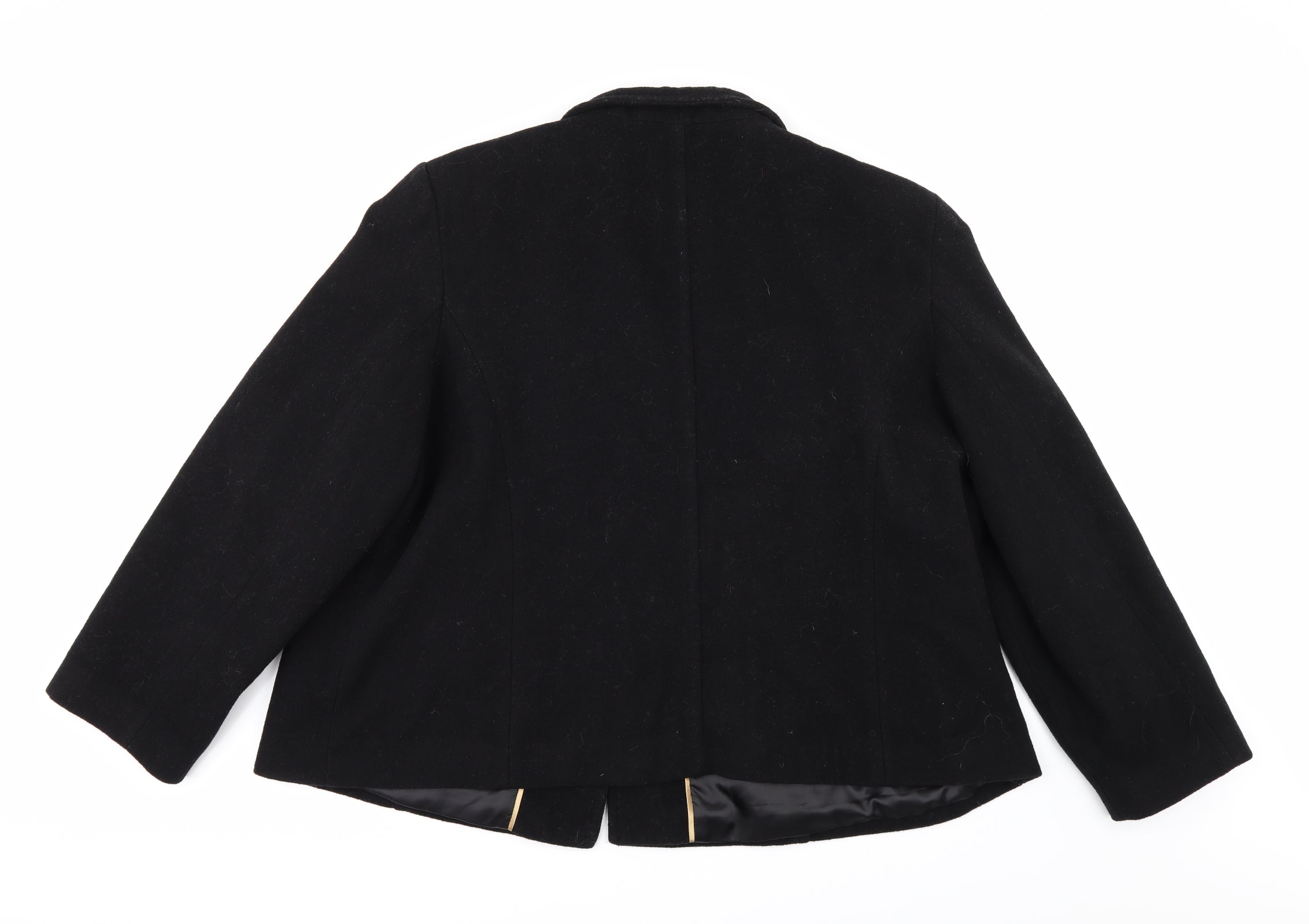 Black coat size outlet 24