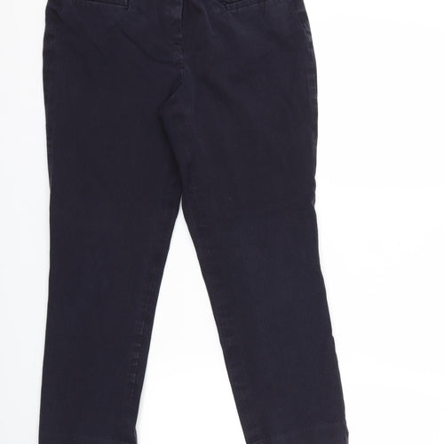 Dalia Womens Blue  Denim Cropped Jeans Size 12 L25 in