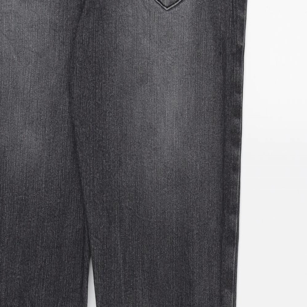 YFK Boys Grey  Denim Straight Jeans Size 11-12 Years