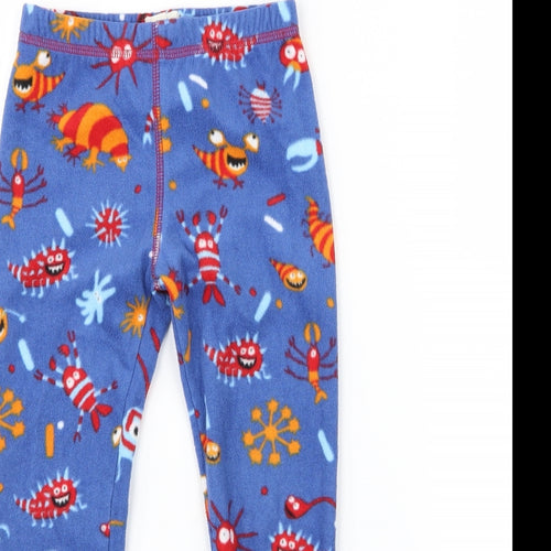 Hatley Boys Blue Geometric   Pyjama Pants Size 4 Years