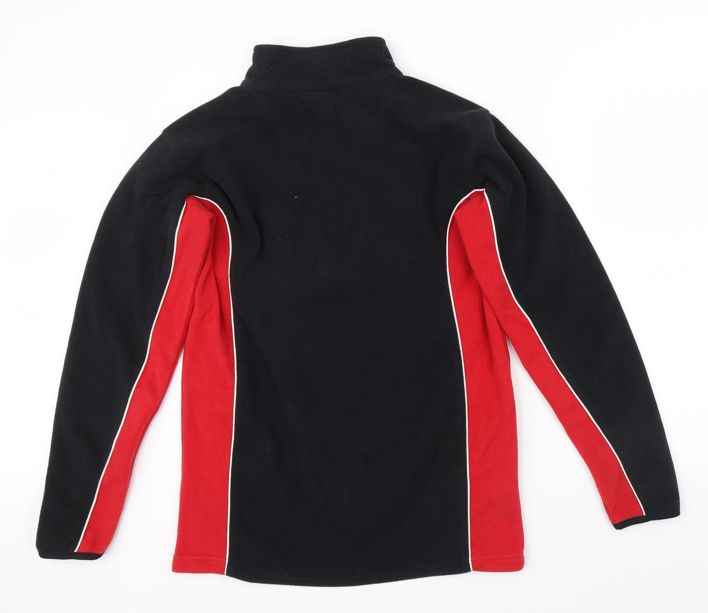 Tombo Mens Black   Pullover Jumper Size M  - RED SIDE PANALS