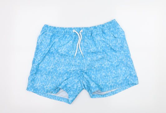 Burton Mens Blue   Sweat Shorts Size L
