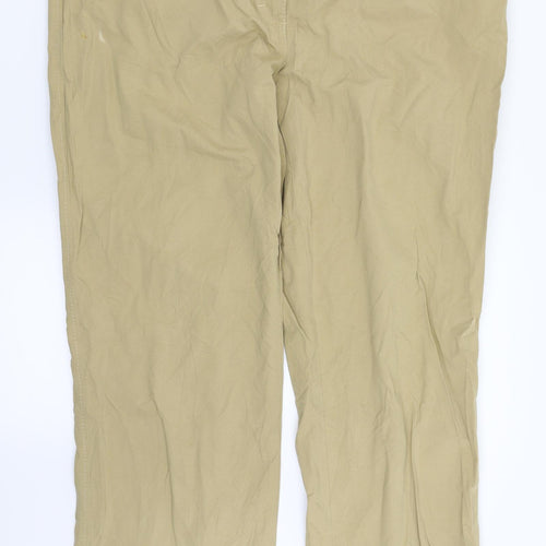 BRAX Womens Beige   Chino Trousers Size 18 L28 in
