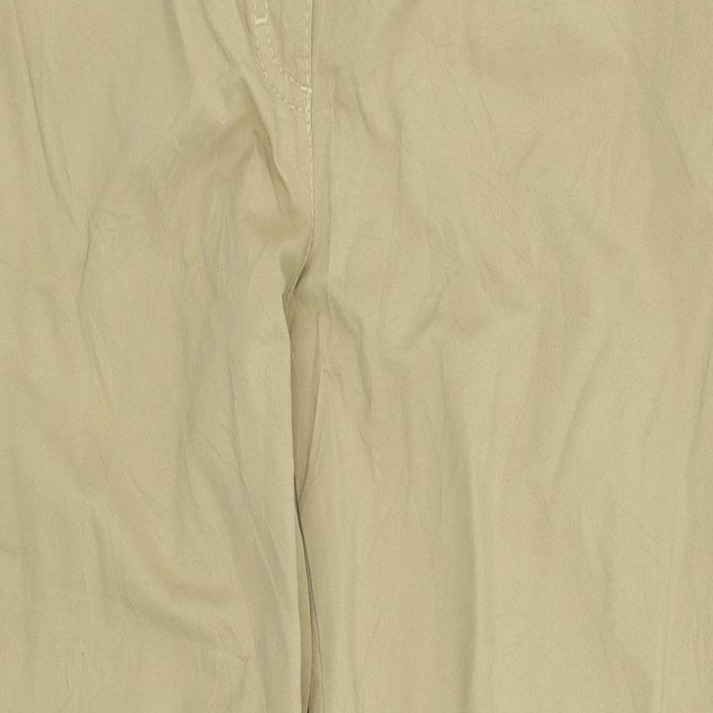 BRAX Womens Beige   Chino Trousers Size 18 L28 in