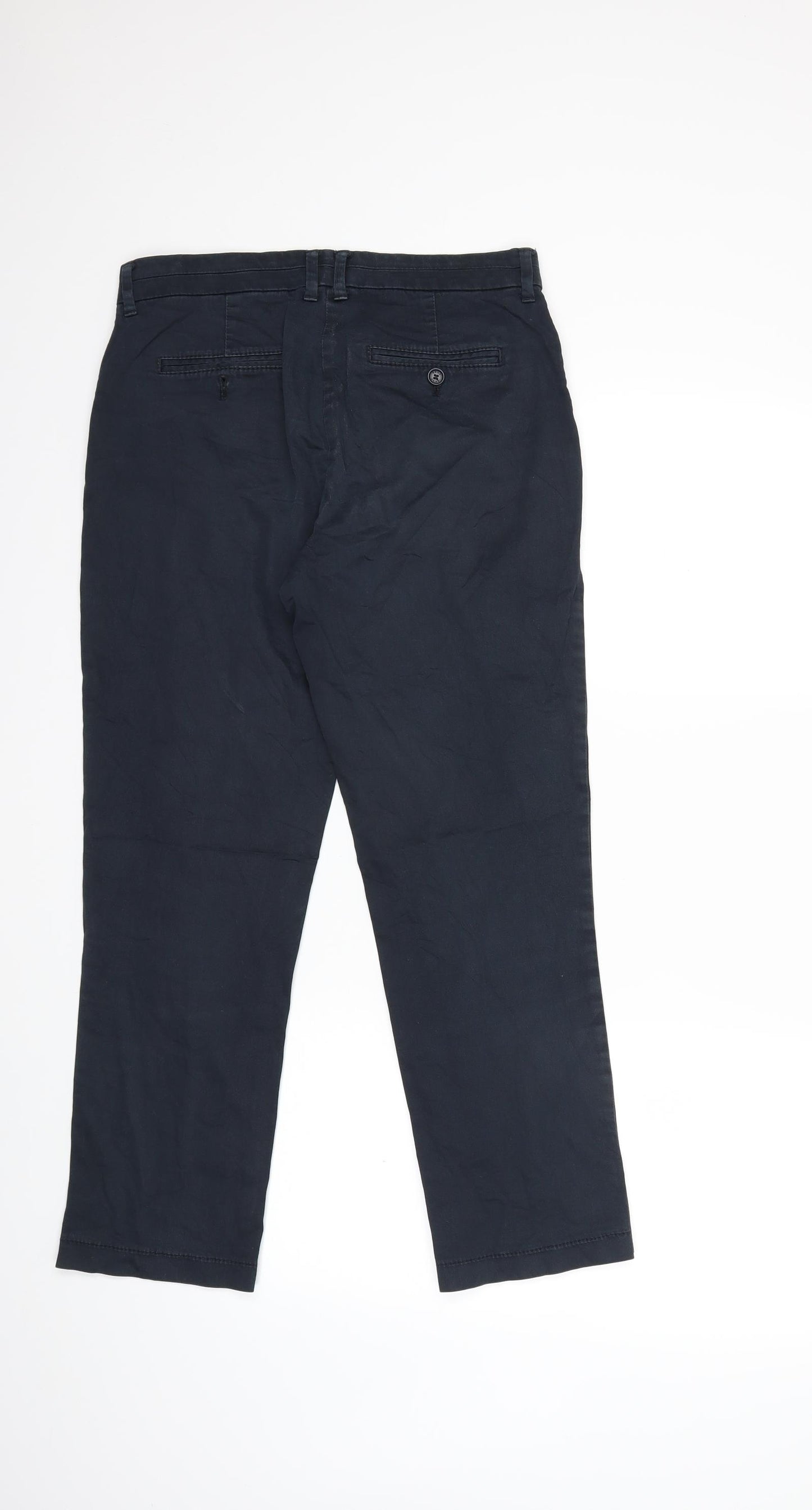 BRAX Womens Blue   Chino Trousers Size 10 L27 in