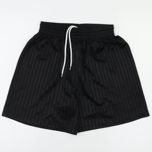 Prostar Mens Black   Sweat Shorts Size S - Stretch waistband