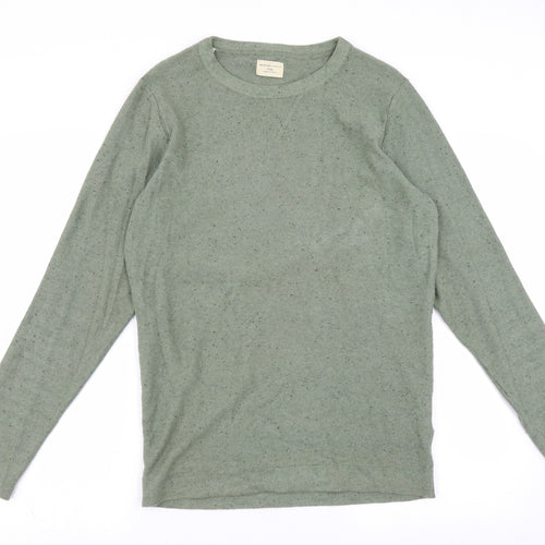 Selected Homme Mens Green   Pullover Sweatshirt Size S