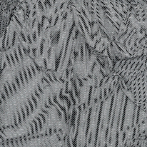 Taylor & Wright Mens Black Polka Dot   Dress Shirt Size 16.5