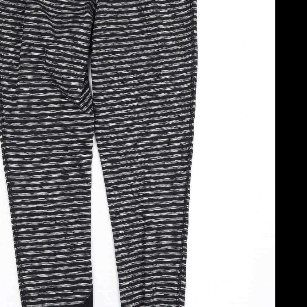 souluxe Womens Grey Striped Compression Leggings Size 14 L27 in – Preworn  Ltd