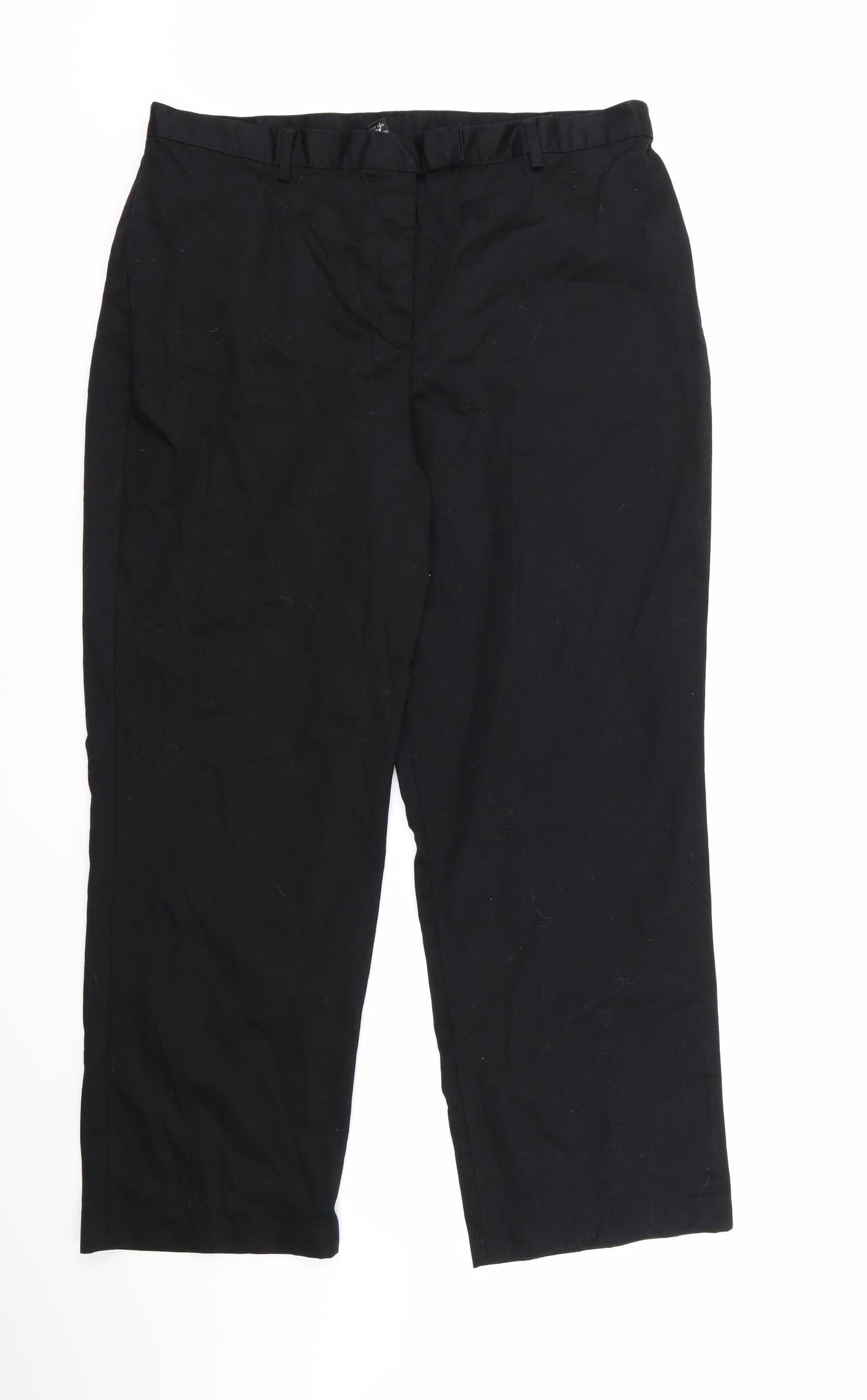Style & Co Womens Black   Trousers  Size 16 L28 in