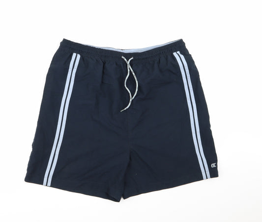 CS Active Mens Blue   Sweat Shorts Size XL - Swim shorts