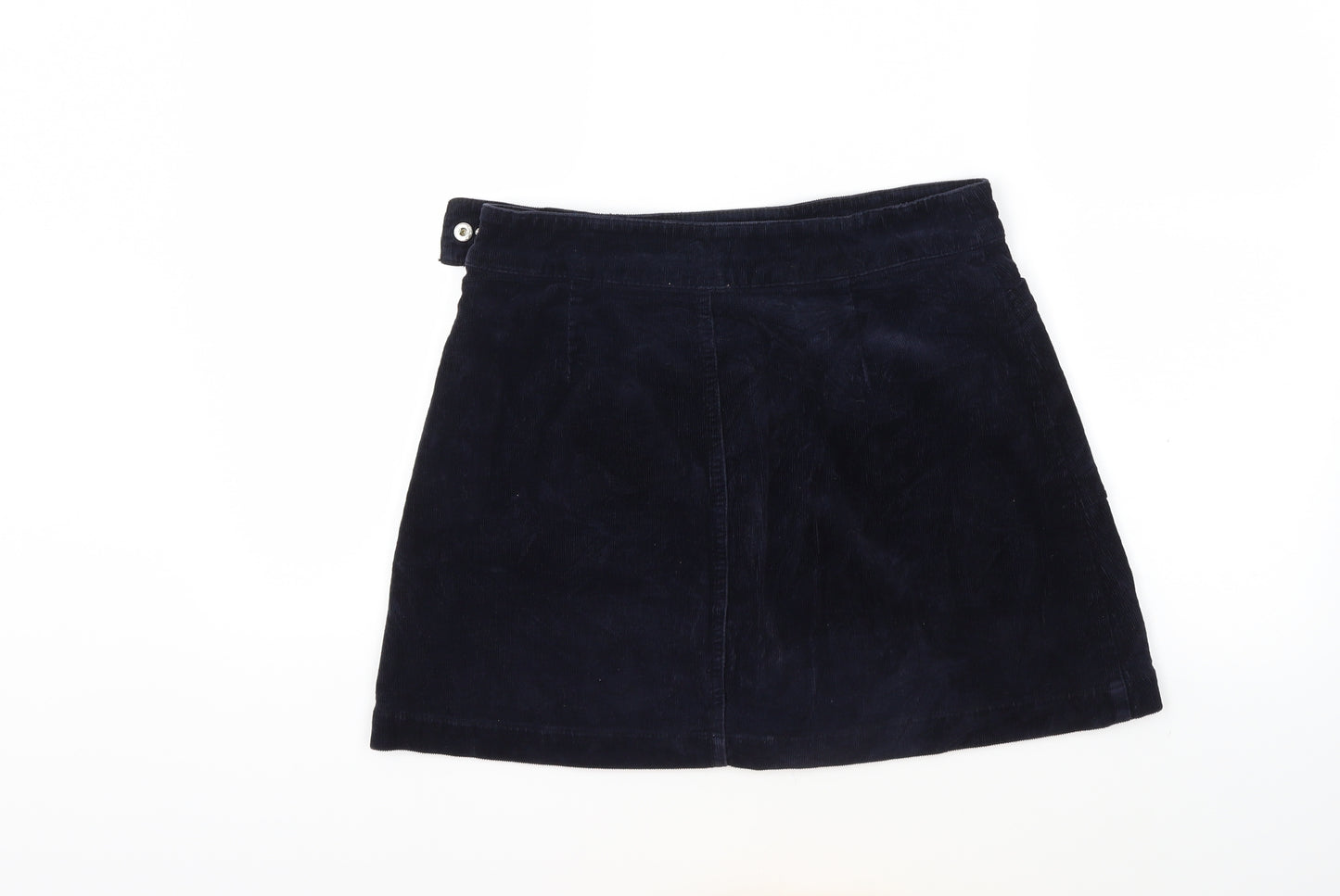 Witchery Womens Blue  Corduroy Mini Skirt Size 8