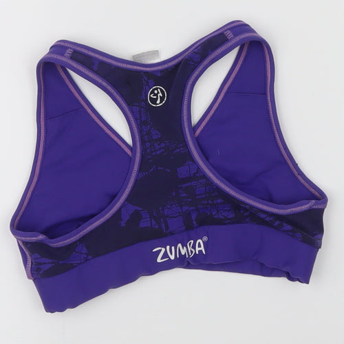 Zumba Womens Purple   Basic Casual Size S