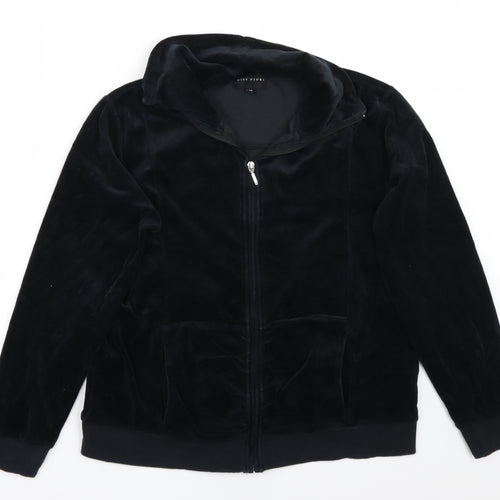 Miss Fiori Womens Black   Jacket Coat Size 14
