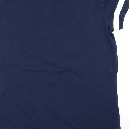 Miso Mens Blue Solid   Pyjama Top Size XL