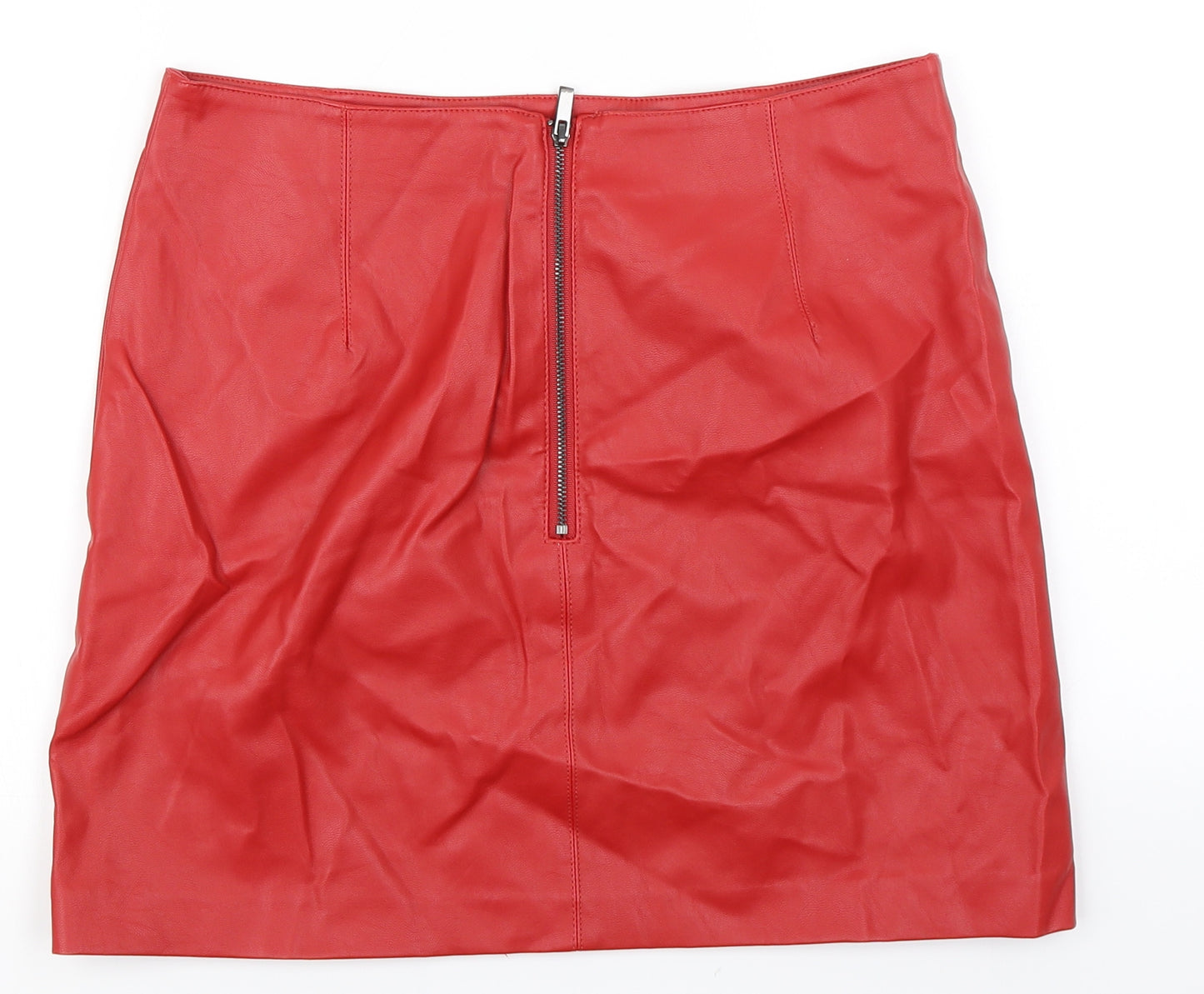 Oasis Womens Red   A-Line Skirt Size 10
