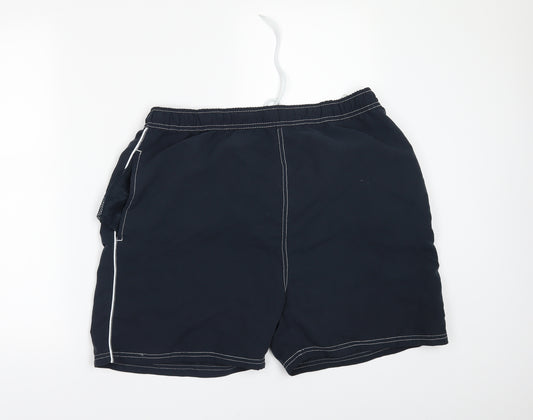 Dunnes Stores Mens Blue   Bermuda Shorts Size L - SWIM SHORTS