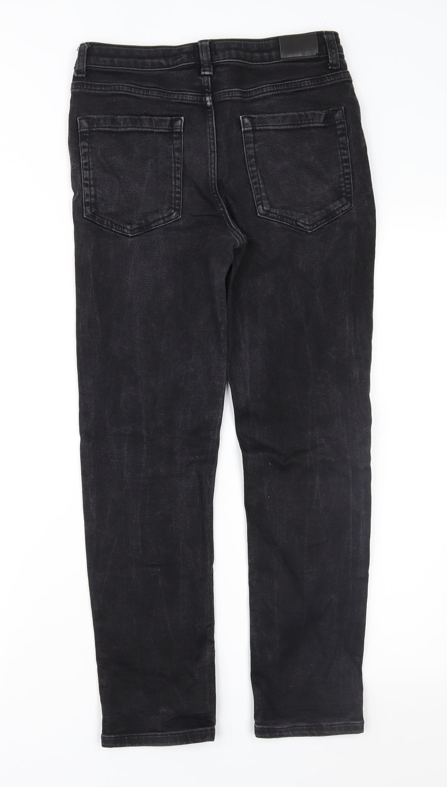 River Island Boys Black  Denim Straight Jeans Size 11 Years