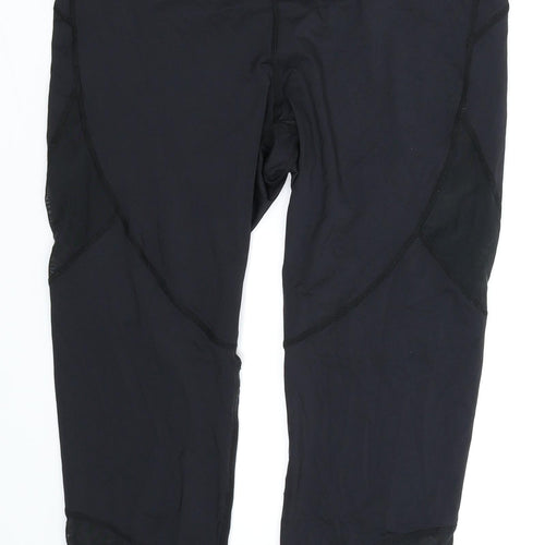 H&M Womens Black   Track Pants Leggings Size M L18 in