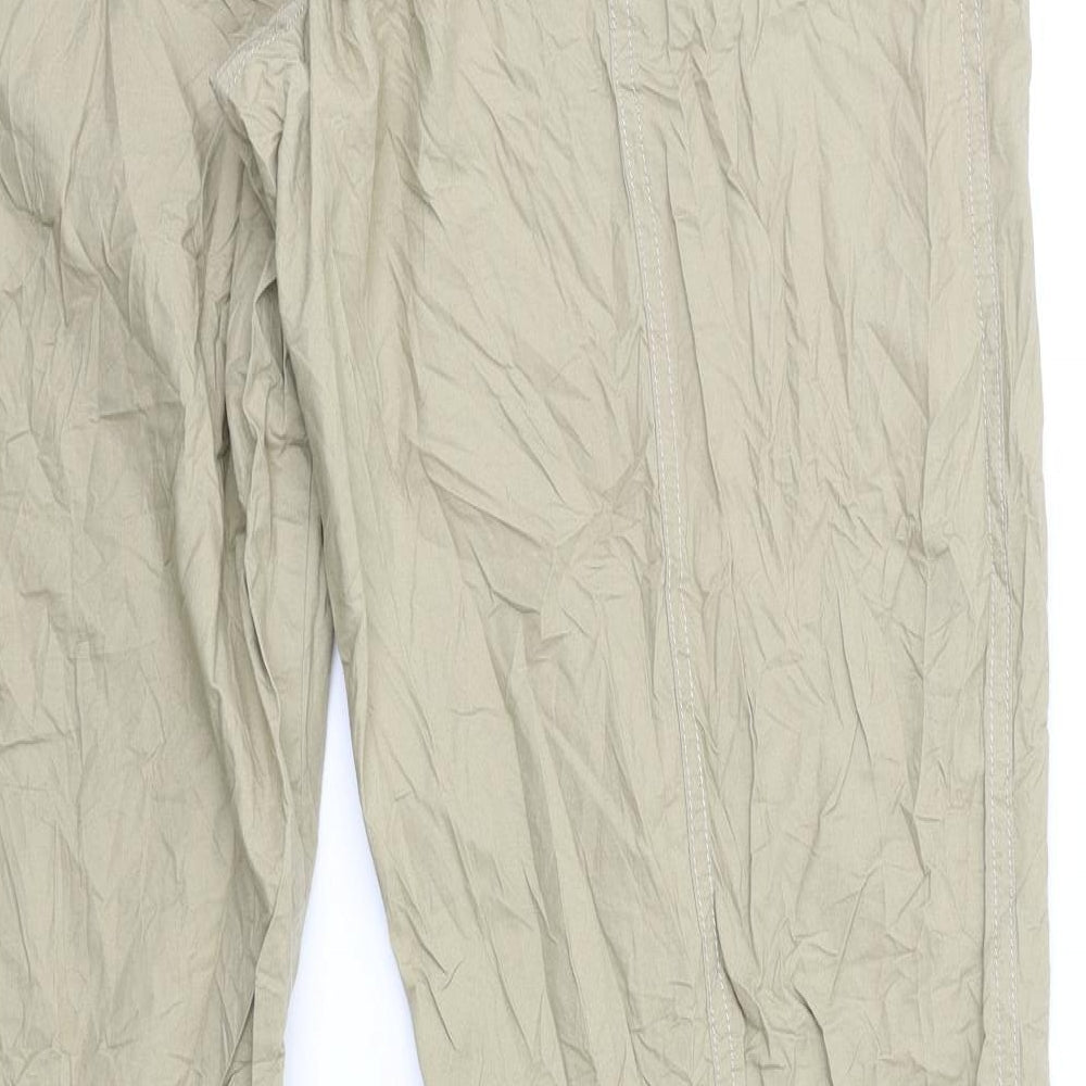 Evita Womens Beige   Trousers  Size 40 in L31 in