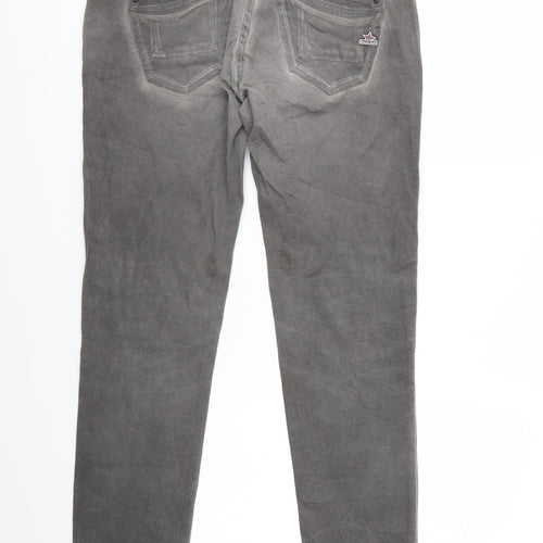 Buena Vista Womens Grey  Denim Straight Jeans  L28 in