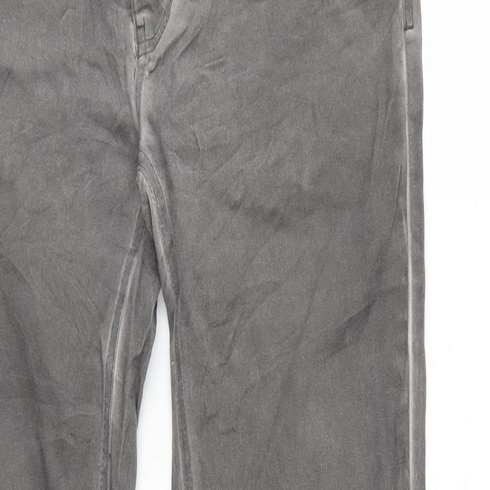 Buena Vista Womens Grey  Denim Straight Jeans  L28 in