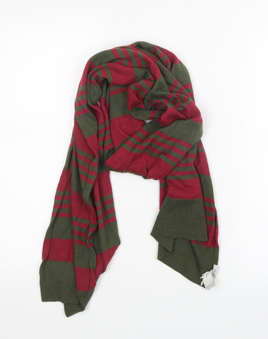 Gap Mens Green Striped  Scarf  One Size