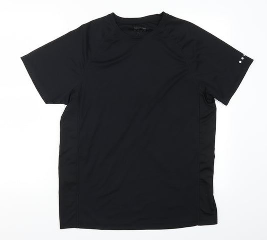 Matalan Mens Black   Basic T-Shirt Size L