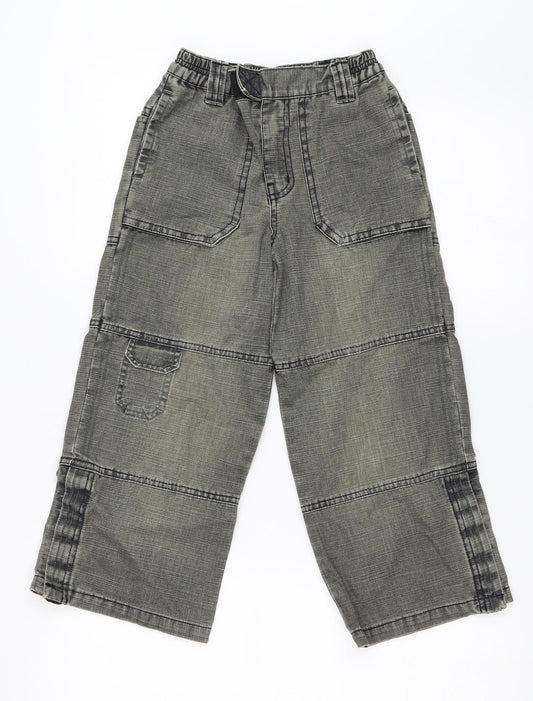 George Boys Grey  Denim Straight Jeans Size 5-6 Years