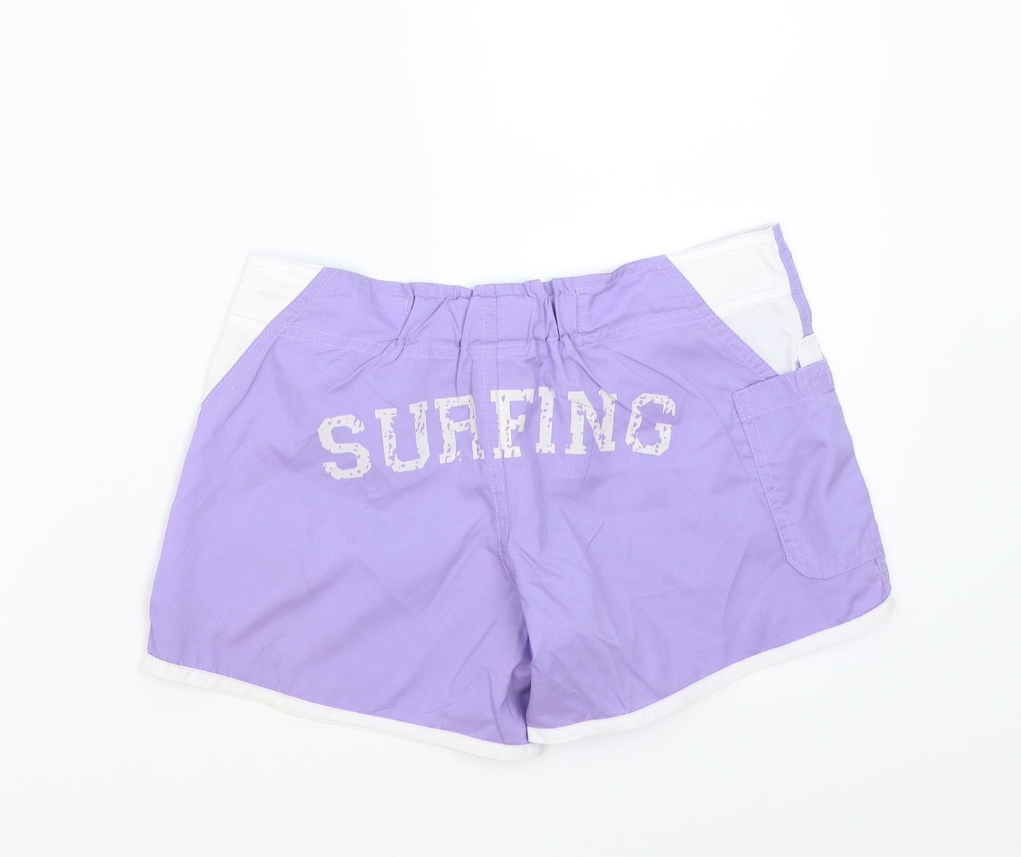 Nicole Womens Purple   Bermuda Shorts Size S