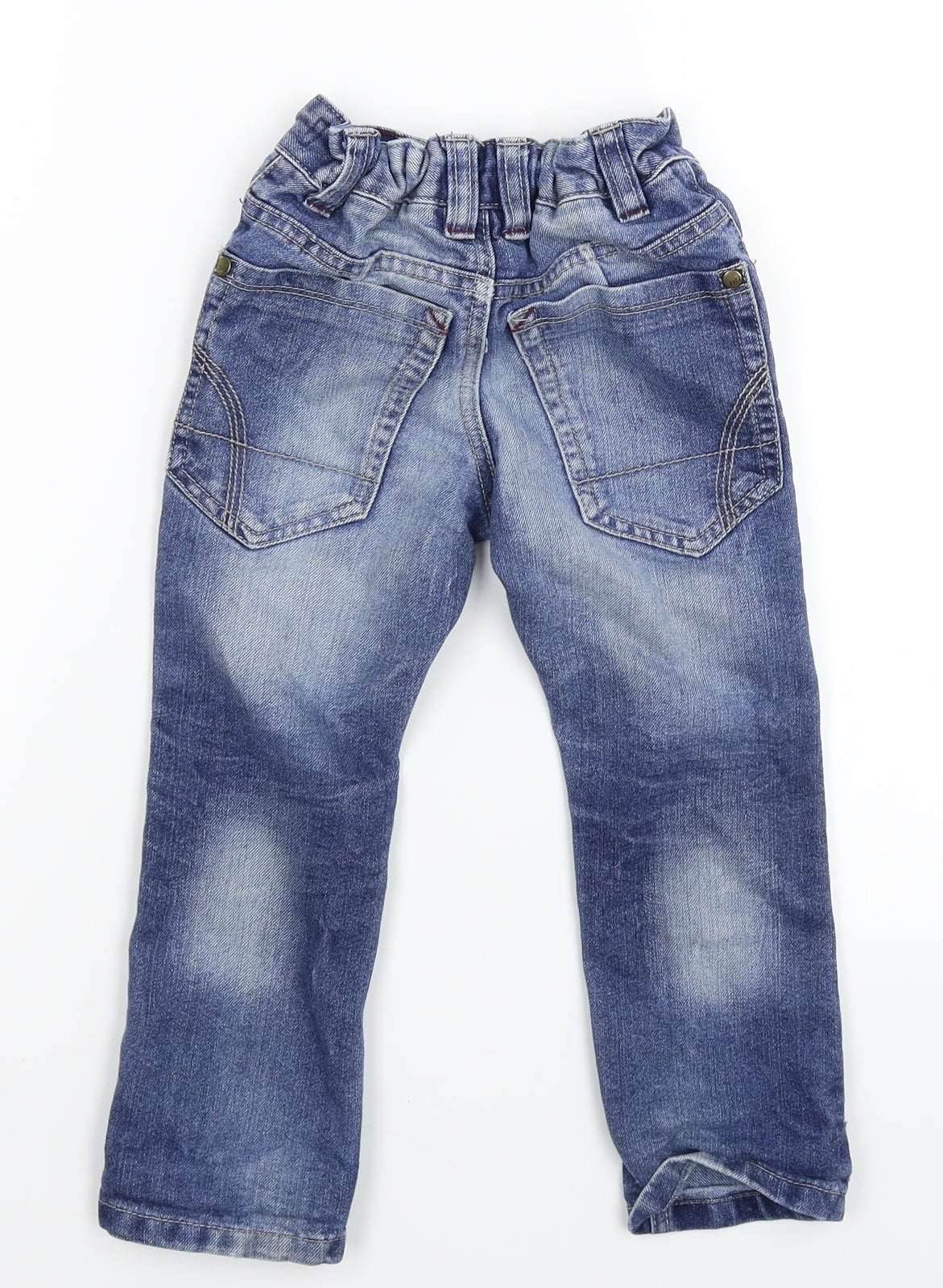 NEXT Boys Blue  Denim Straight Jeans Size 3 Years