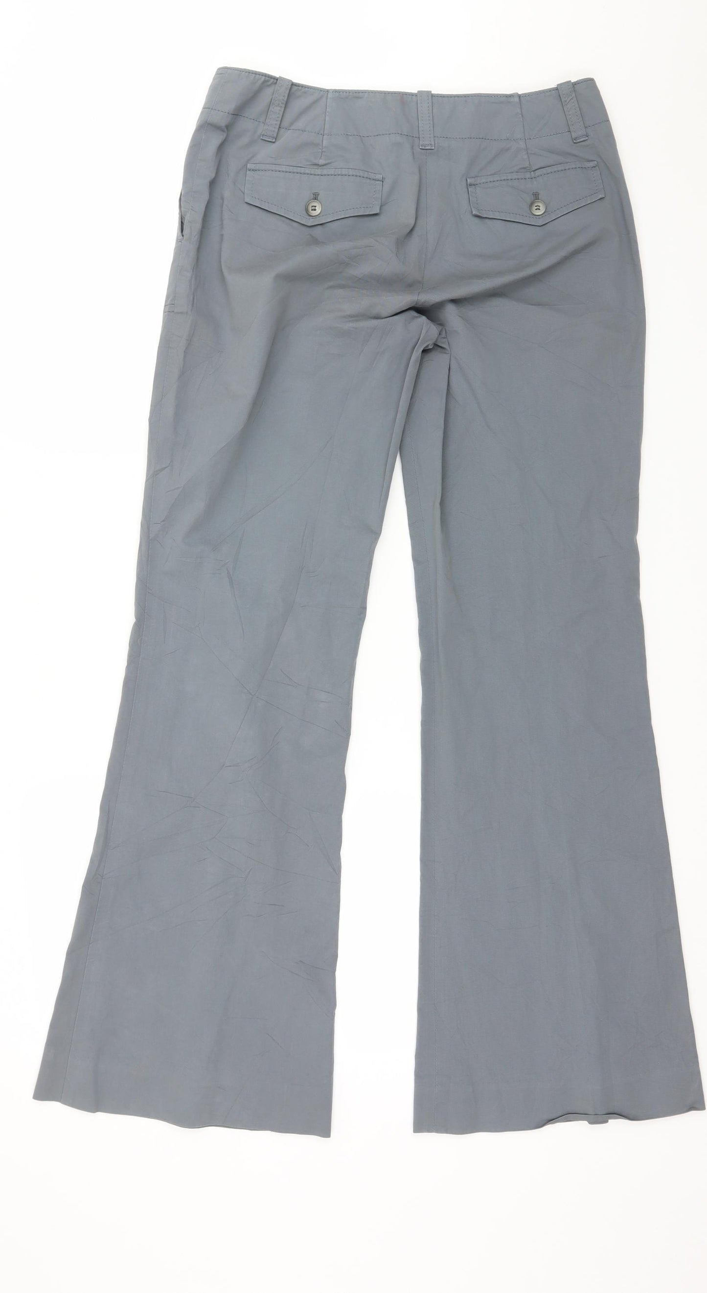 Theory Womens Grey   Trousers  Size 4 L29 in