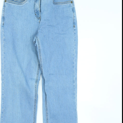 John Baner Womens Blue   Flared Jeans Size 10 L30 in