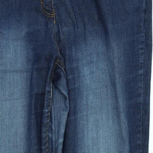 John Baner Womens Blue  Denim Straight Jeans Size 40 in L30 in