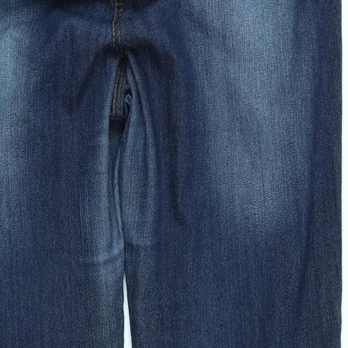 John Baner Womens Blue  Denim Straight Jeans Size 40 in L30 in