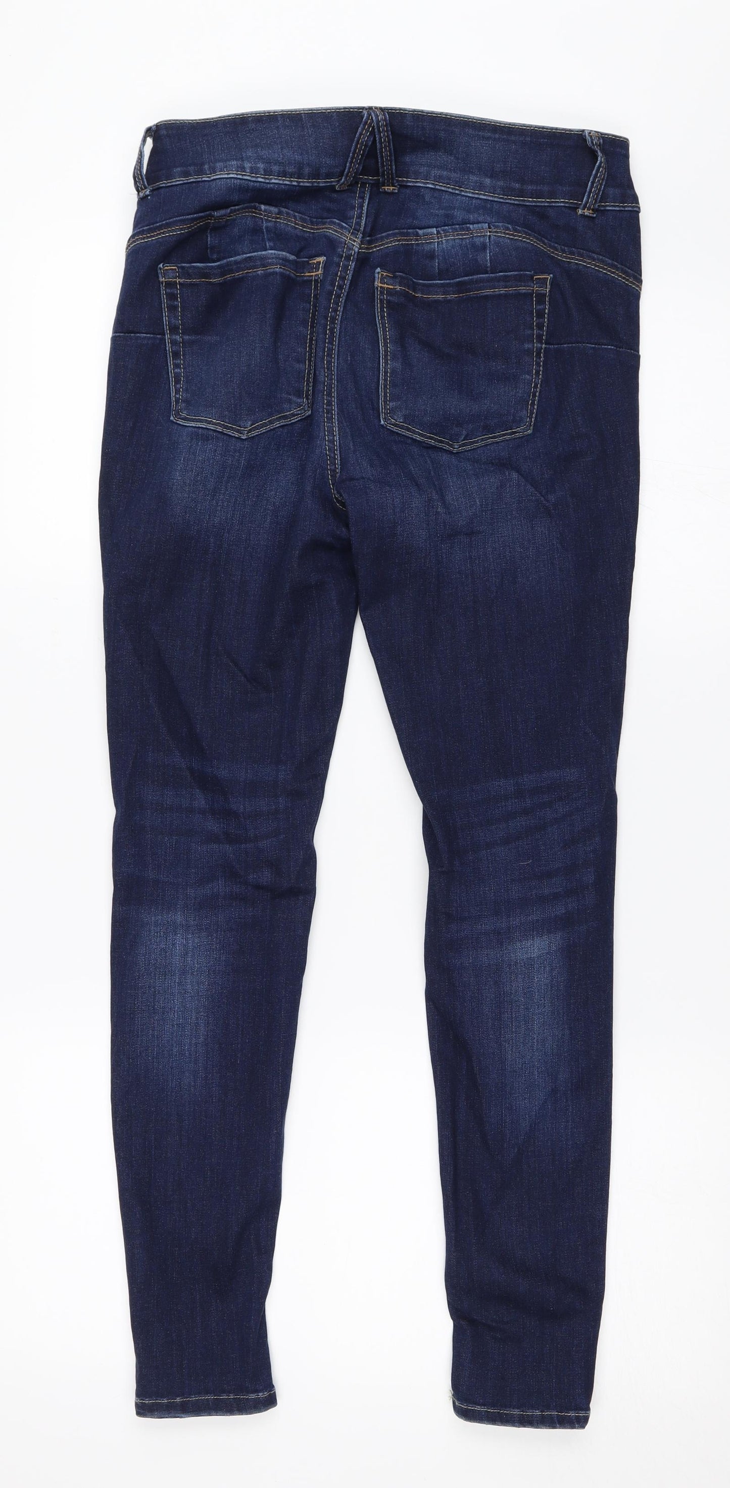 WAX JEAN Womens Blue  Denim Skinny Jeans Size 27 in L27 in