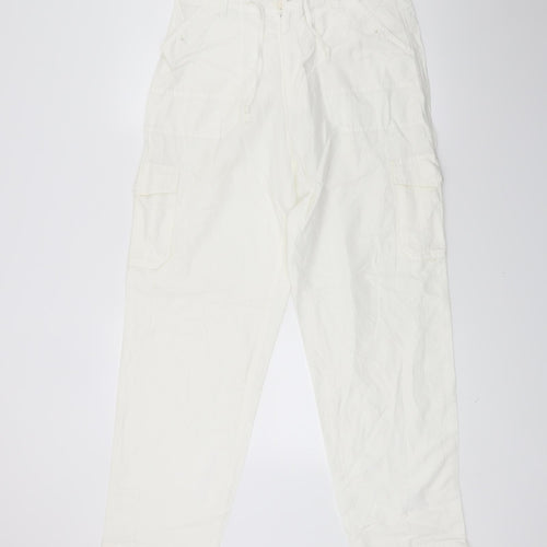 MORE & MORE Womens White   Trousers  Size 12 L29 in