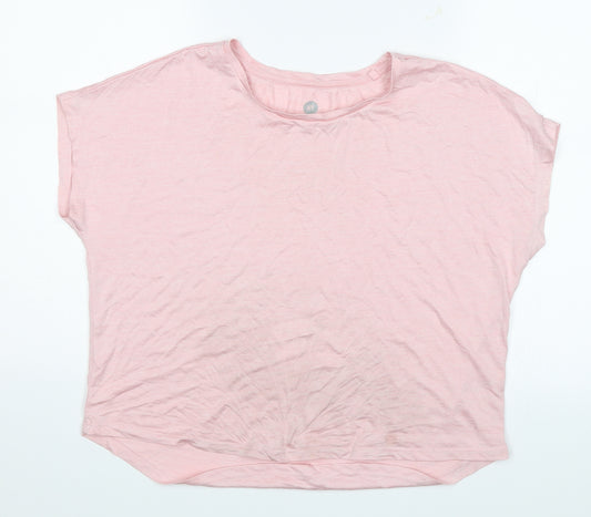XT Womens Pink   Basic T-Shirt Size 8