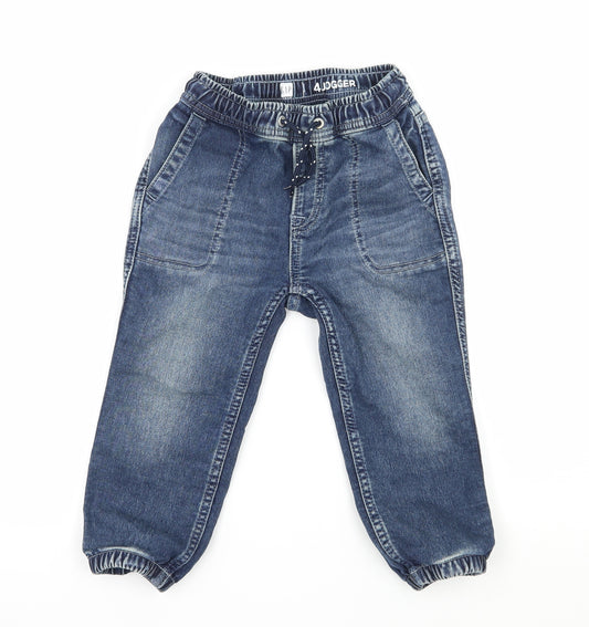 Gap Boys Blue  Denim Straight Jeans Size 4 Years